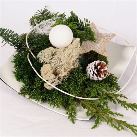 Adventsdekoration weiß (00016) | Kewes