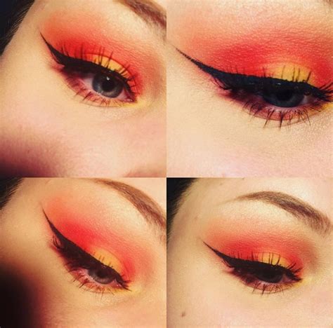 Sunset Eyeshadow Is A Scorching New Makeup Look | BEAUTY