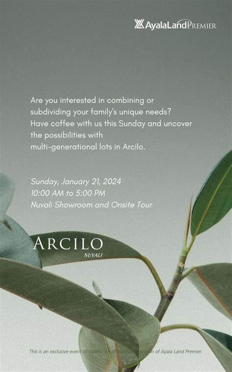 ARCILO Nuvali Showroom and Onsite Tour, Solenad 1, Nuvali, Sta Rosa Laguna, Calamba, 21 January ...