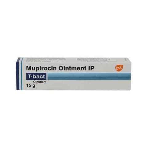 Mupirocin Ointment T Bact, Packaging Type: Tube, Packaging Size: 15 G at ₹ 319/tube in Bengaluru