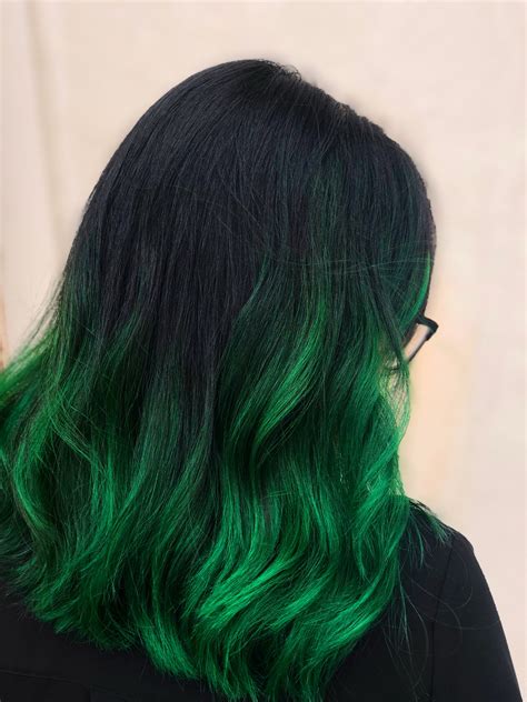 Neon green hair 🐍💚 | Neon green hair, Hair, Rainbow hair color