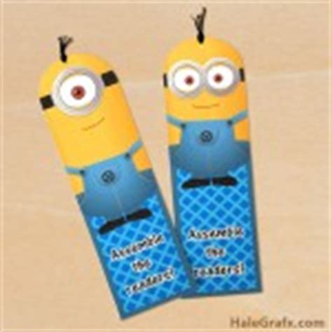 FREE Printable Despicable Me Minion Bookmarks