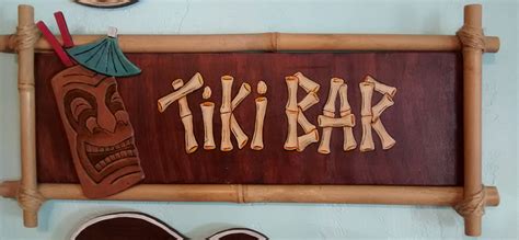 Tiki wall plaques by Tiki King