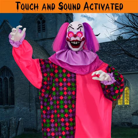 Snapklik.com : 64" Halloween Clown Animatronics