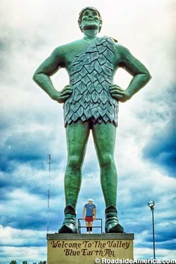 Jolly Green Giant, Blue Earth, Minnesota