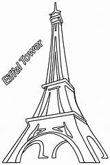 Eiffel Tower Printable For Kids coloring Page  Download Print Or sketch template