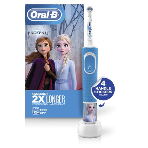 Oral-B Disney Frozen Kids Electric Toothbrush, Rechargeable - Walmart.com - Walmart.com