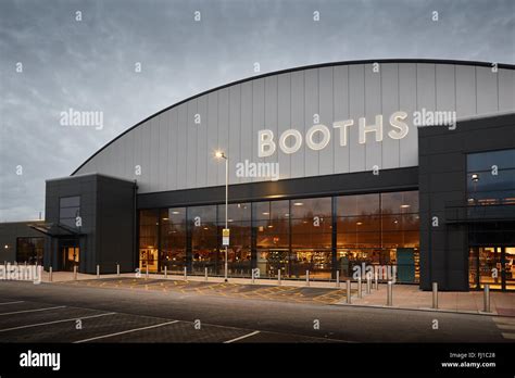 Booths supermarket modern design architecture in Burscough Shops Stock ...