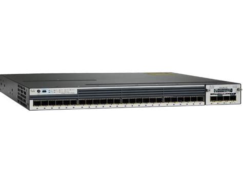 CISCO Catalyst 3750-X WS-C3750X-24T-L 10/100/1000Mbps Layer 3 Switch - 24 Port - 1 Slot - Retail ...