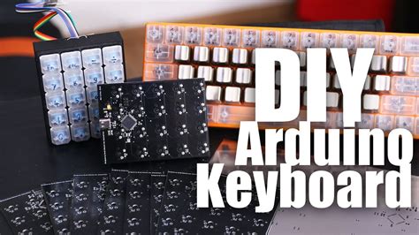 DIY Arduino Mechanical Keyboard - First Prototype - YouTube