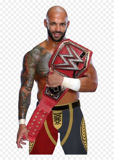 Wwe Ricochet Nxt North American Champion, HD Png Download - 725x1102 ...