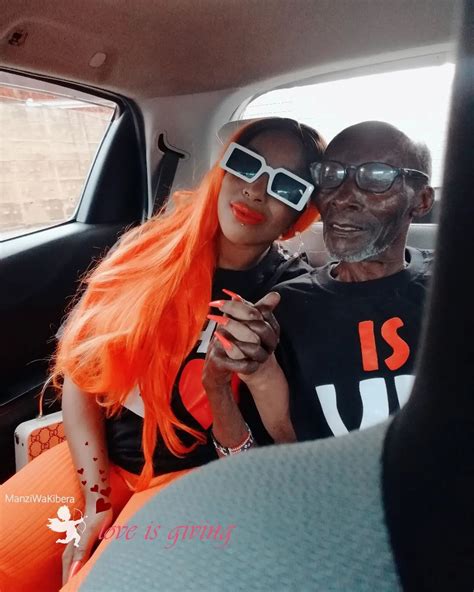 PHOTOS: Manzi Wa Kibera And Her 65-Year-Old Boyfriend Wear Matching ...