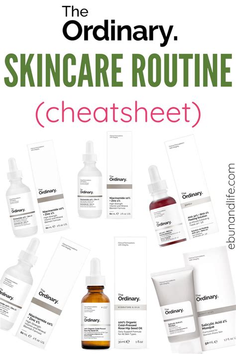 The Ordinary Skincare Routine | Skin care and Glowing | Claude