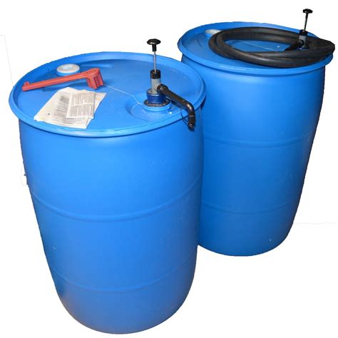 Pair of 55 Gallon BPA-Free Water Storage Barrels by ShelfReliance | EBTH