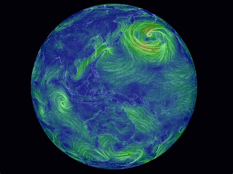 Interactive: watch the world’s winds swirl across the globe in real time | The Independent