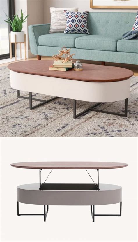 33 Beautiful Lift-Top Coffee Tables To Help You Declutter and Multi-Task