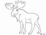 Free Printable Moose Coloring Pages  Skip To My Lou sketch template
