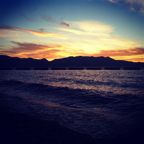 Sunset, South Lake Tahoe 14 September 2012 | South lake tahoe, Tahoe, Lake tahoe