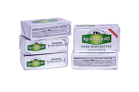 5 Packs of Kerrygold Unsalted Butter, 8 Oz Foil Pack in Kosovo at € 89 ...