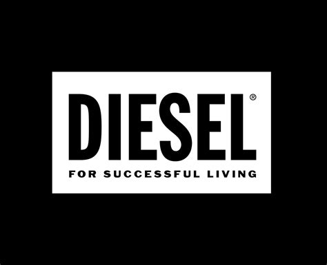 Diesel Logo Brand Clothes Symbol White Design luxury Fashion Vector Illustration With Black ...