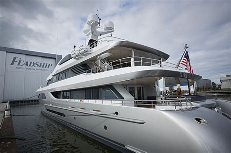 Feadship 57.6 m superyacht W unveiled after 10-month refit - Yacht Harbour