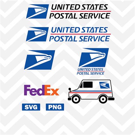 USPS logo United States Postal Service Logo SVG delivery | Etsy