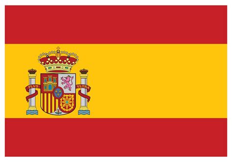 National flag of Spain - Flat color icon. 16591194 Vector Art at Vecteezy