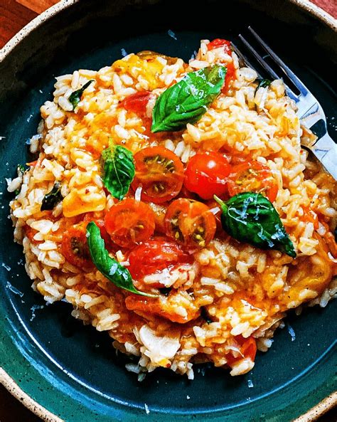 Tomato-Basil Risotto with Parmesan | Tried and True Recipes