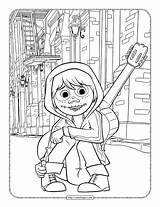 Printable Disney Coco Coloring Sheet sketch template