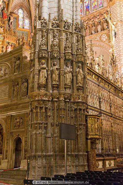 Photo of Cathedral interior. Cathedral, Toledo, Spain