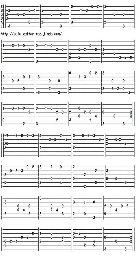 Easy Classical Guitar Sheet Music (Tabs), Bach's Minuet BWV Anh.114 | Classical guitar, Guitar ...