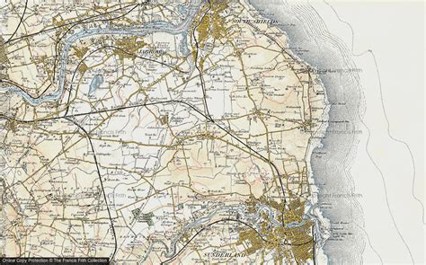 Old Maps of East Boldon, Tyne and Wear - Francis Frith