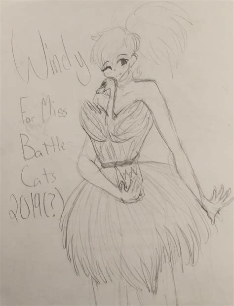 [Fan-Made] Windy for Miss Battle Cats 2019(?) : r/battlecats