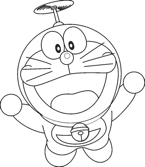 Dibujo De Doraemon Feliz Para Colorear | Porn Sex Picture