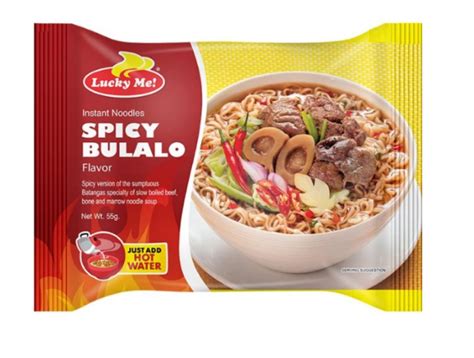 LUCKY ME INSTANT NOODLE SPICY BULALO 55G – SRS Sulit