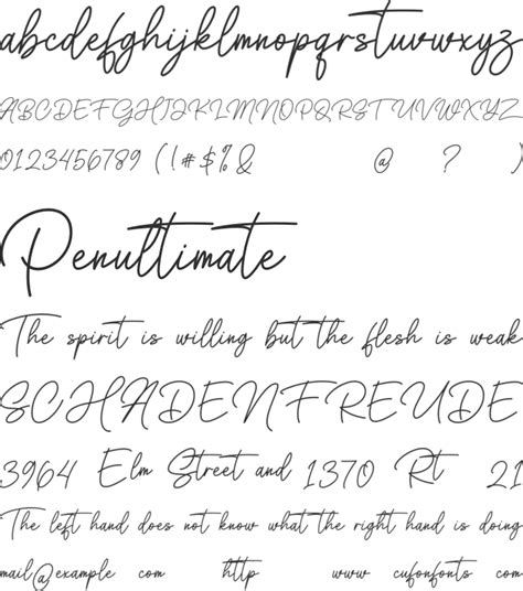 Line Signature Font : Download Free for Desktop & Webfont