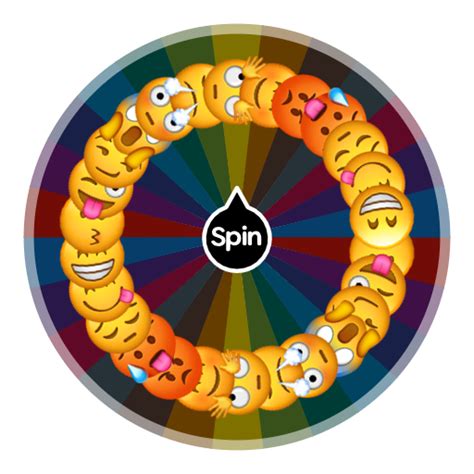 Make this emoji face. | Spin The Wheel App