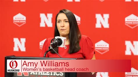 Nebraska women's basketball Amy Williams' full press conference from ...