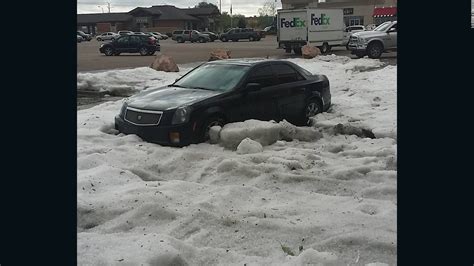 Surprise Hailstorm Rattles Residents Of Sphinx Park Colorado ...