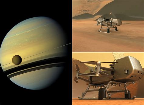 NASA's Nuclear-Powered Dragonfly Drone Set to Explore Saturn's Largest ...