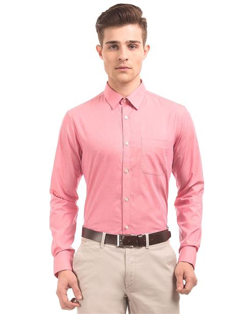 Buy USPA Tailored Solid Regular Fit Shirt - NNNOW.com