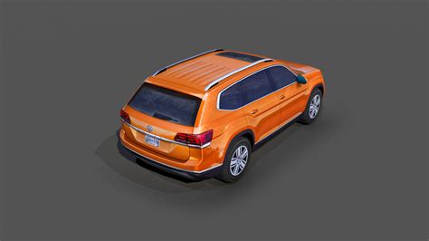 Volkswagen Atlas SUV modèle 3D $33 - .max .obj - Free3D
