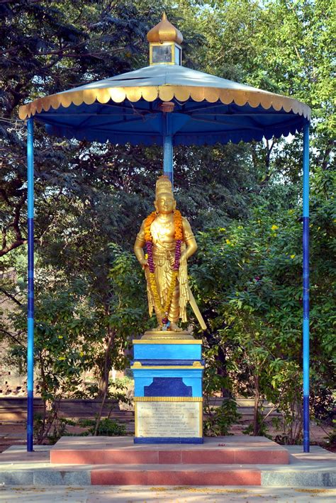 India - Tamil Nadu - Thanjavur - Raja Raja Cholan Statue P… | Flickr