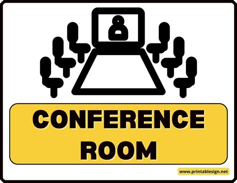 Conference Room Sign | FREE Download