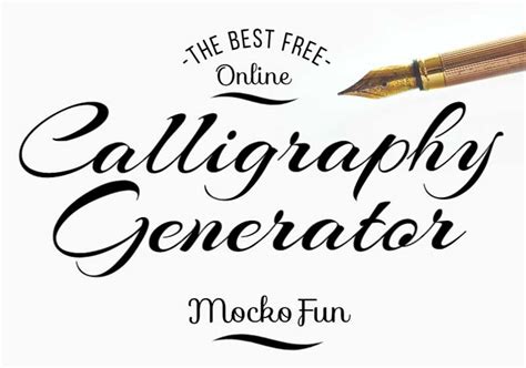 büst ince Erime online calligraphy generator Güvensizlik Sinirlenmek yeri doldurulamaz