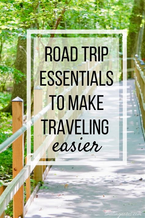 Road Trip Essentials to make Traveling Easier