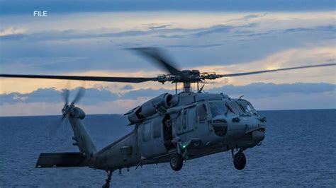 Navy helicopter crashes off coast of San Diego - Good Morning America