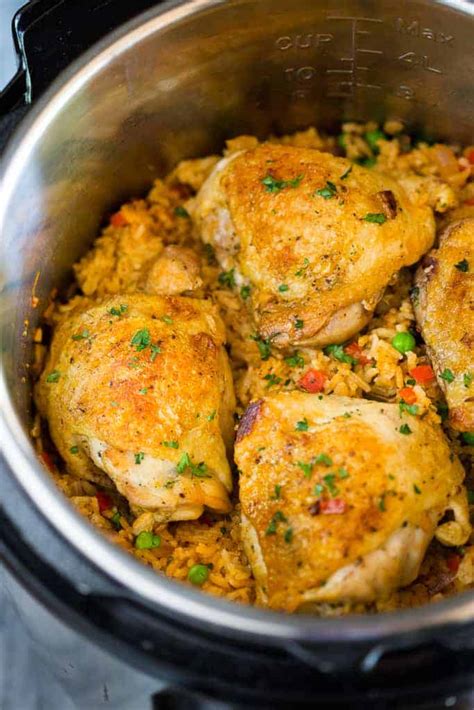 Instant Pot Chicken and Rice (Arroz con Pollo) - Tastes Better from Scratch