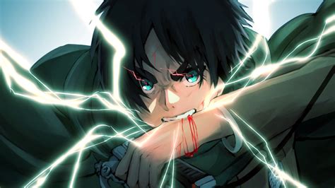 1600x900 Resolution Eren Yeager Anime Art 4K 1600x900 Resolution ...