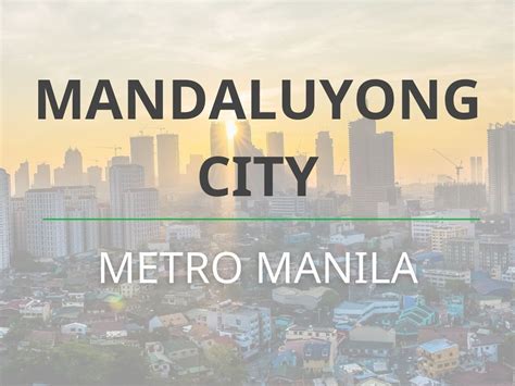 Mandaluyong City Guide - Living in Mandaluyong City: Guide to your new home